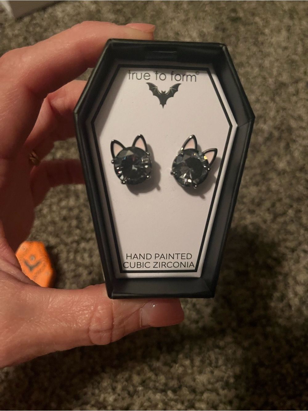 True to Form cat earrings